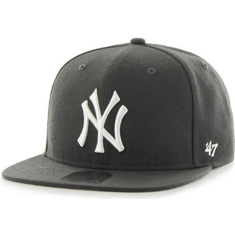 cap-plakana-black-snapback-no-new-york-yankees-mlb-no-47-brand