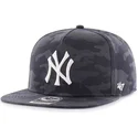 cepur-plakana-tumsi-zils-snapback-no-new-york-yankees-mlb-no-47-brand