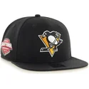 cepur-plakana-melns-snapback-no-pittsburgh-penguins-nhl-no-47-brand