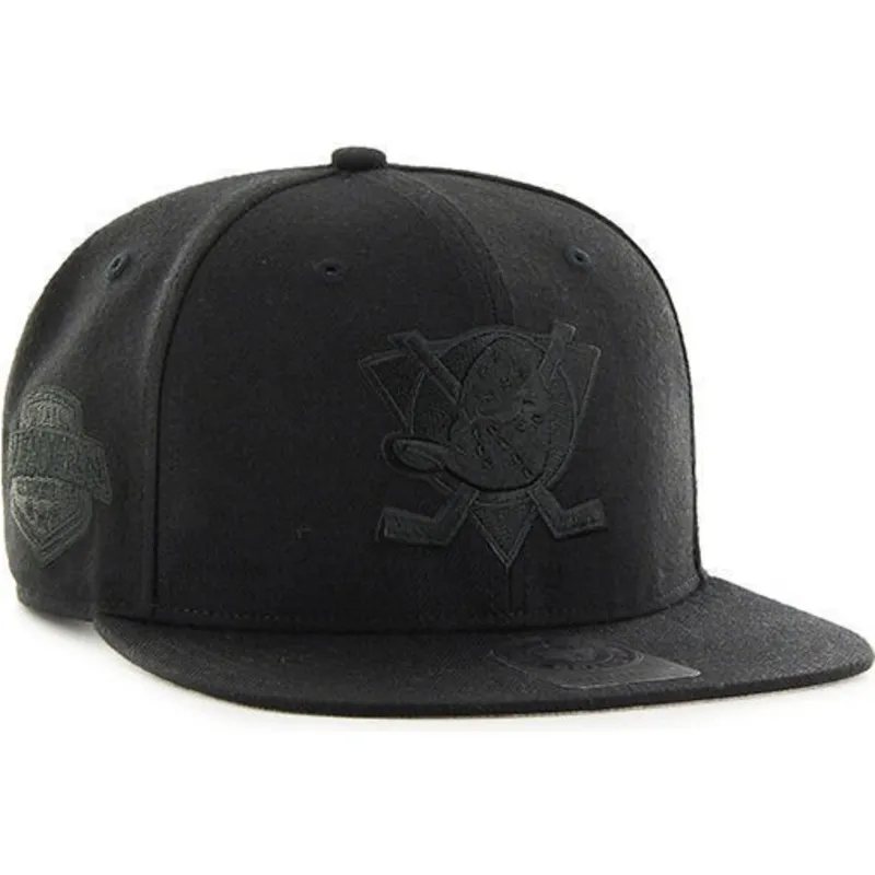 cepur-plakana-melns-snapback-no-anaheim-ducks-nhl-no-47-brand