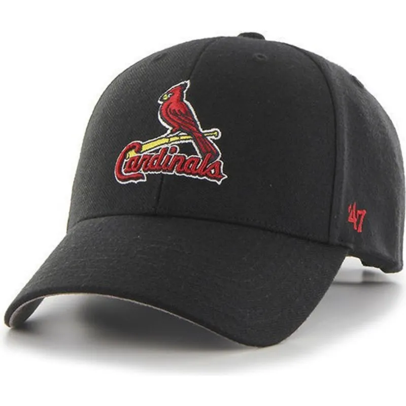 cepur-izliekta-melns-regulejama-lente-clasico-no-st-louis-cardinals-mlb-no-47-brand