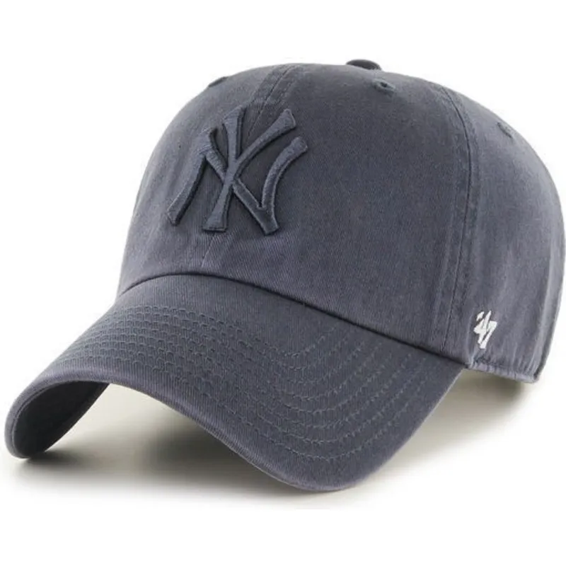 cepur-izliekta-peleks-regulejams-denim-no-new-york-yankees-mlb-no-47-brand