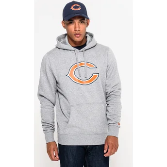 New Era Chicago Bears NFL Pullover Hoodie Kapuzenpullover Sweatshirt grau