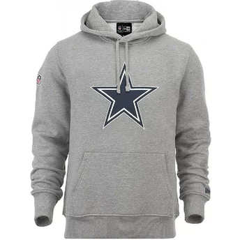 New Era Dallas Cowboys NFL Pullover Hoodie Kapuzenpullover Sweatshirt grau