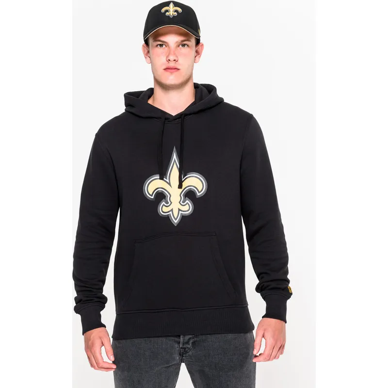 dzemperi-ar-kapuci-melns-pullover-hoodie-no-new-orleans-saints-nfl-no-new-era
