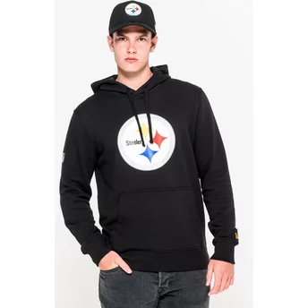 New Era Pittsburgh Steelers NFL Pullover Hoodie Kapuzenpullover Sweatshirt schwarz