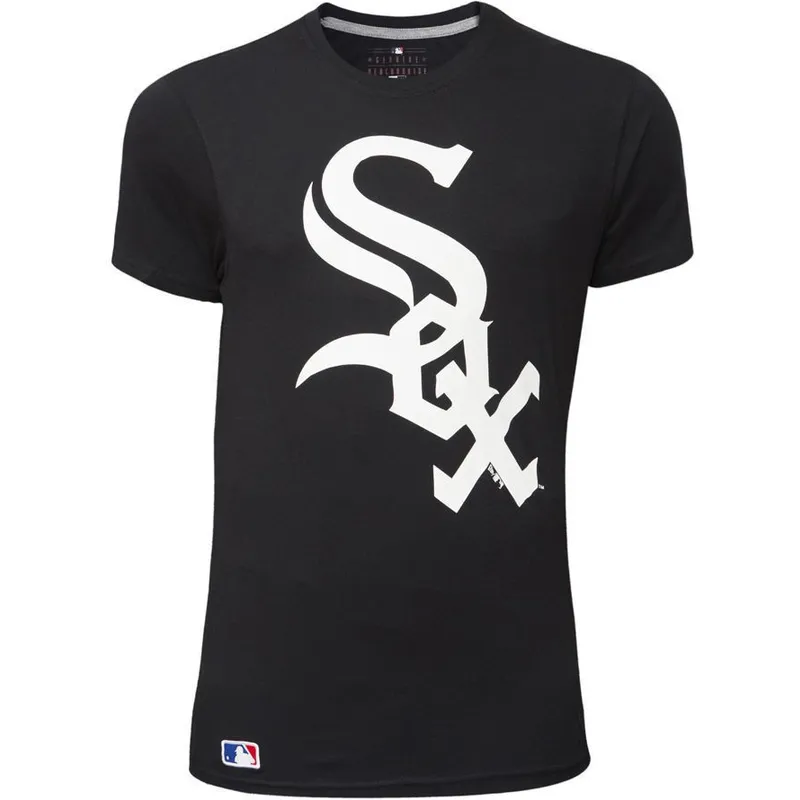 krekli-isas-piedurknes-melns-no-chicago-white-sox-mlb-no-new-era