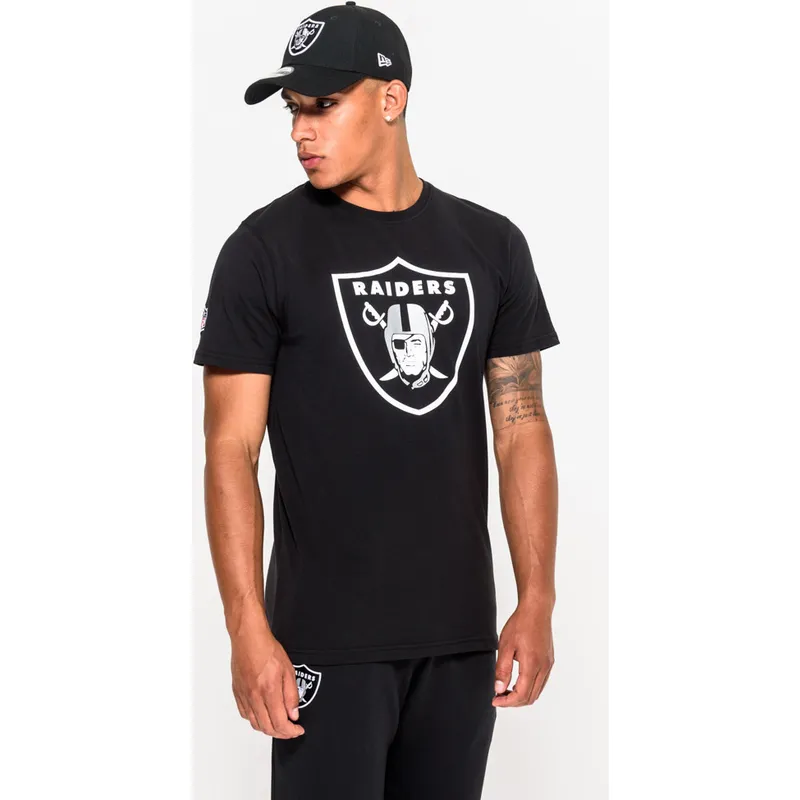 krekli-isas-piedurknes-melns-no-las-vegas-raiders-nfl-no-new-era