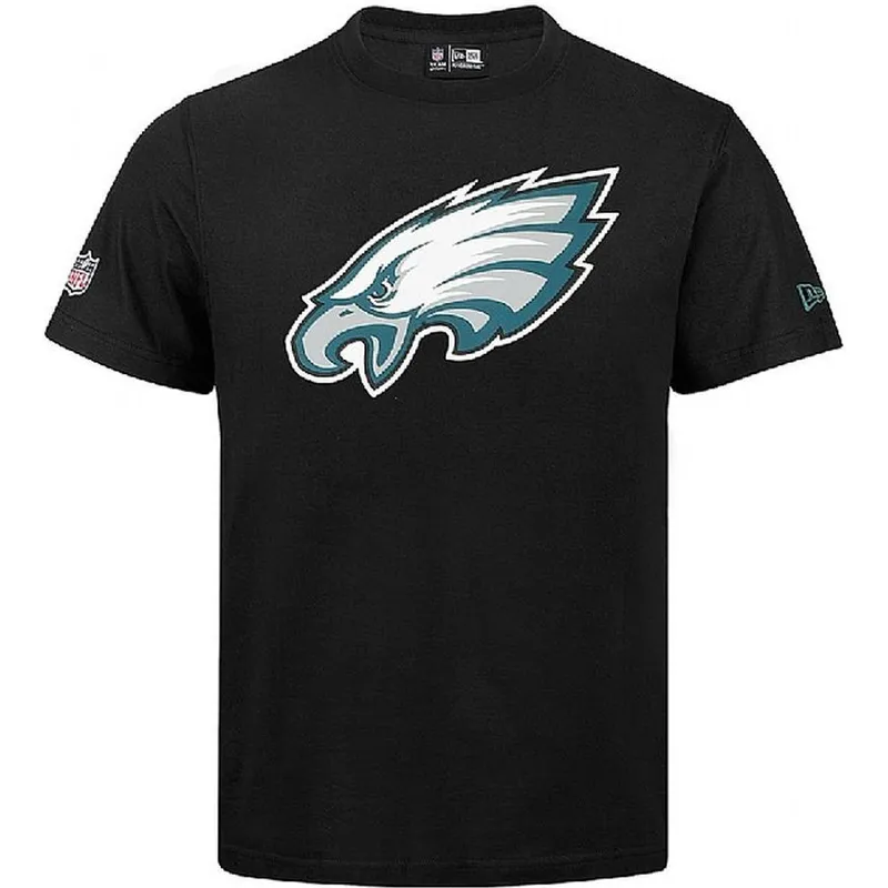krekli-isas-piedurknes-melns-no-philadelphia-eagles-nfl-no-new-era