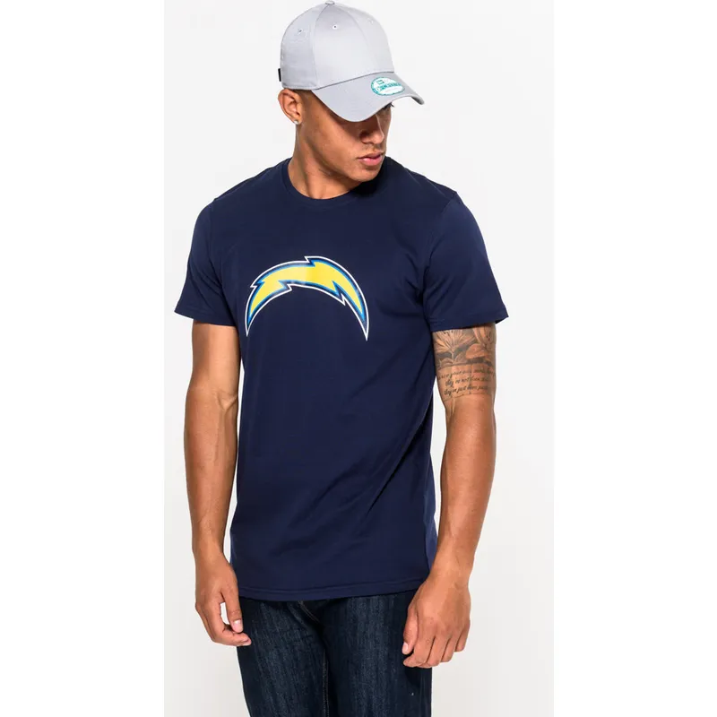 krekli-isas-piedurknes-zils-no-los-angeles-chargers-nfl-no-new-era
