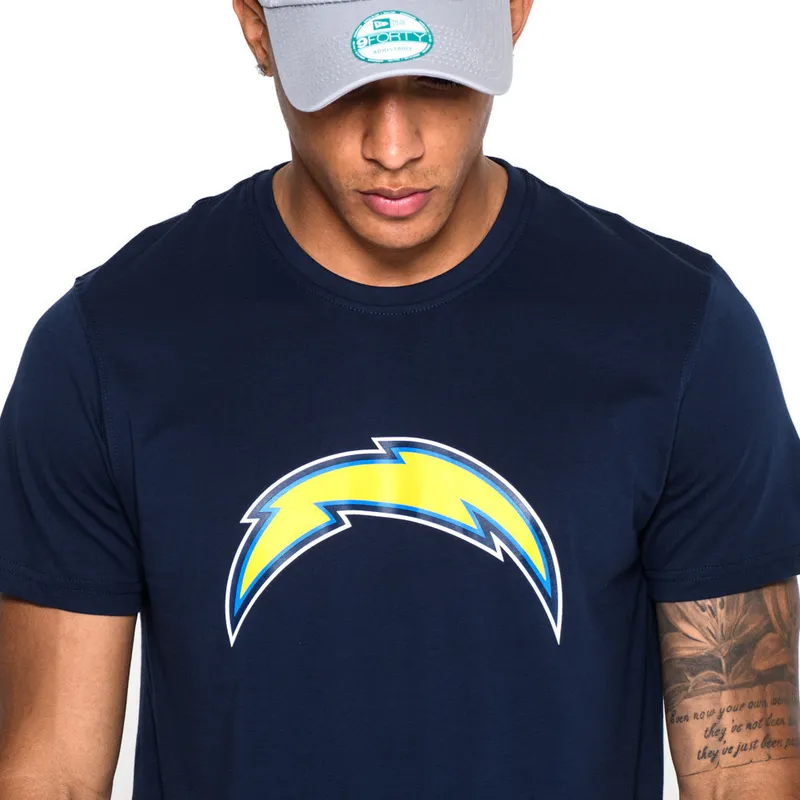 krekli-isas-piedurknes-zils-no-los-angeles-chargers-nfl-no-new-era