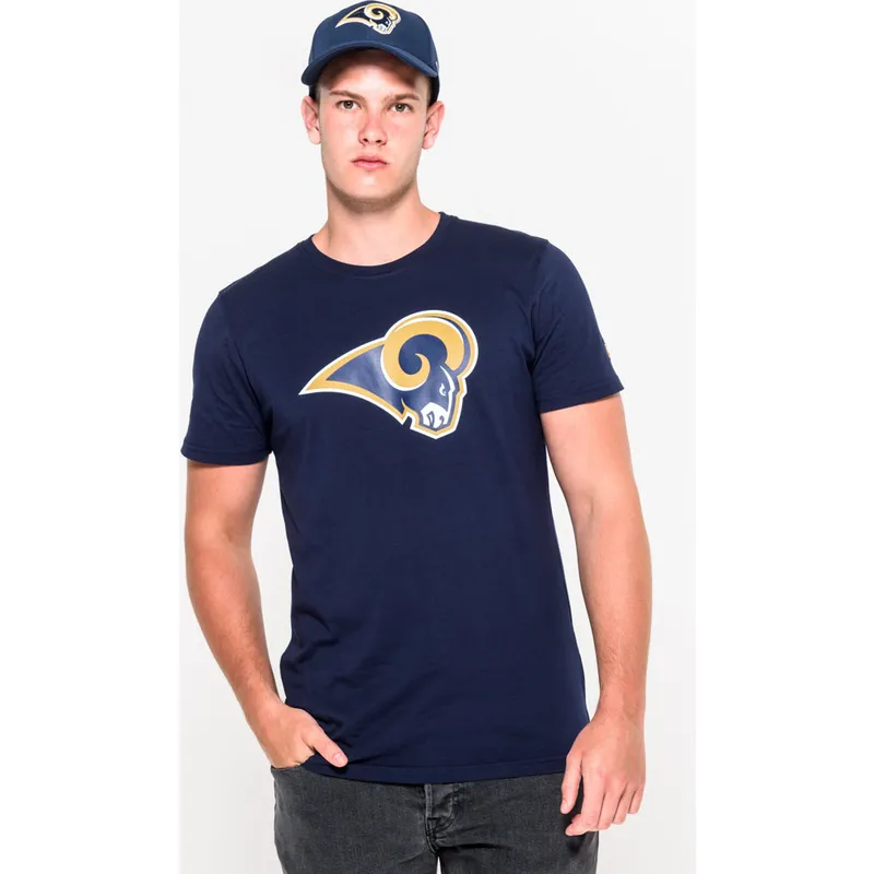 krekli-isas-piedurknes-zils-no-los-angeles-rams-nfl-no-new-era