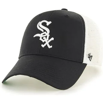 cepur-izliekta-truckeris-melns-snapback-no-chicago-white-sox-mlb-no-47-brand