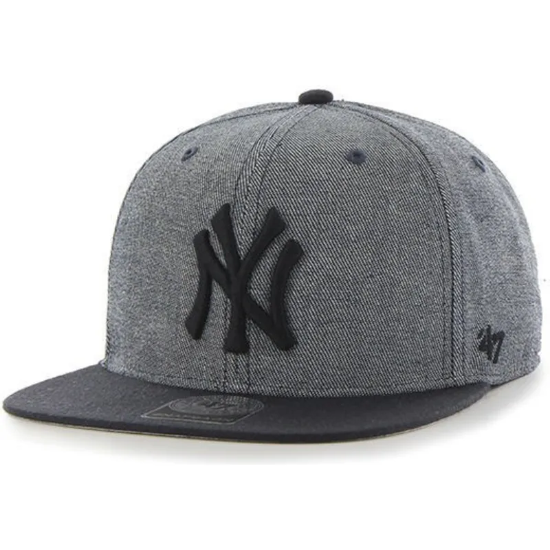 cap-plakana-gray-snapback-no-new-york-yankees-mlb-no-47-brand