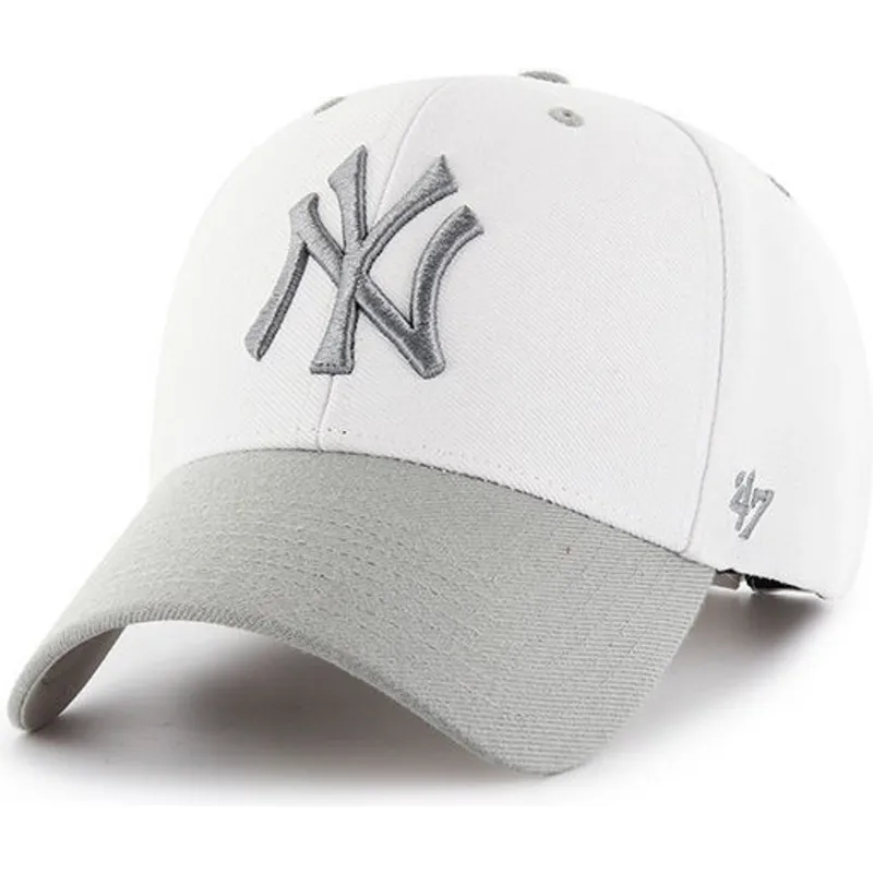 cepur-izliekta-balts-regulejams-no-new-york-yankees-mlb-no-47-brand