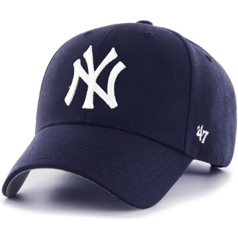 cepur-izliekta-tumsi-zils-regulejams-no-new-york-yankees-mlb-no-47-brand