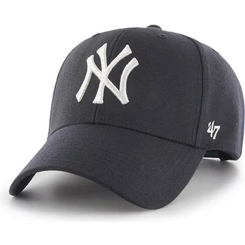 Granatowa czapka z daszkiem snapback New York Yankees MLB MVP od 47 Brand