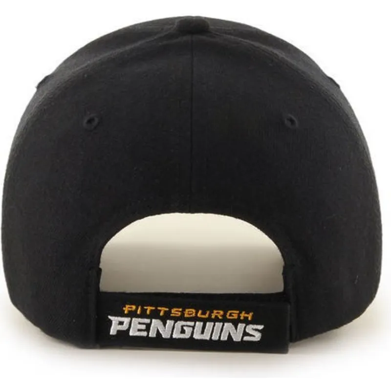 cepur-izliekta-melns-regulejams-no-pittsburgh-penguins-nhl-no-47-brand