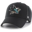 cap-izliekta-black-adjustable-strap-no-san-jose-sharks-nhl-no-47-brand