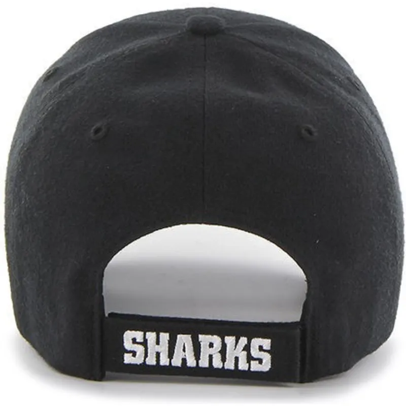 cap-izliekta-black-adjustable-strap-no-san-jose-sharks-nhl-no-47-brand