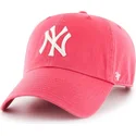 cepur-izliekta-roza-regulejams-chicle-no-new-york-yankees-mlb-no-47-brand