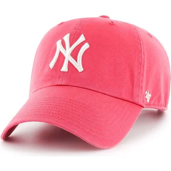 Cepur izliekta rozā regulējams chicle no New York Yankees MLB no 47 Brand