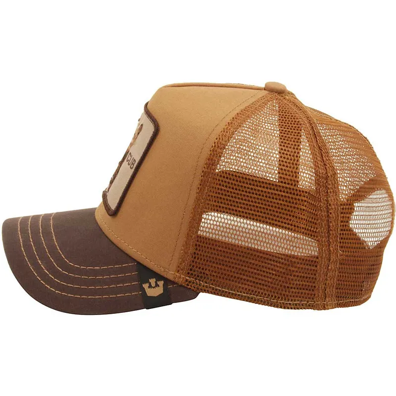 cepur-izliekta-truckeris-bruns-snapback-osezno-cub-the-farm-no-goorin-bros