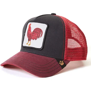 cepur-izliekta-truckeris-melns-snapback-barnyard-king-the-farm-no-goorin-bros
