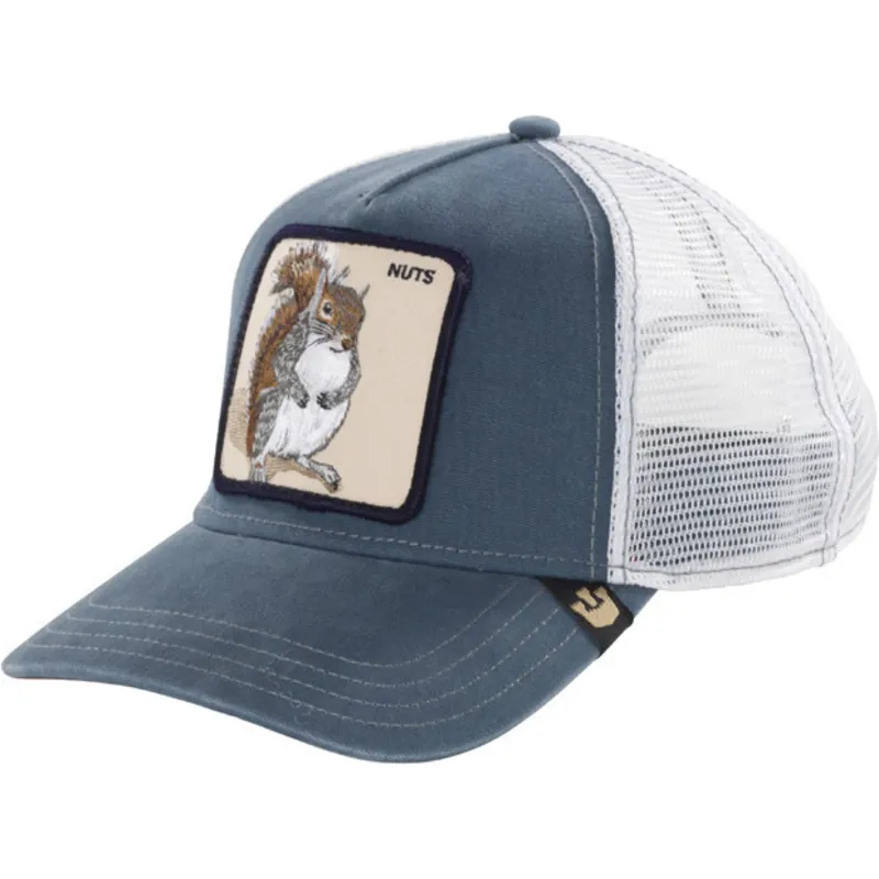 cepur-izliekta-truckeris-zils-snapback-nutty-the-farm-no-goorin-bros