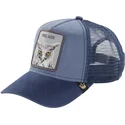 cepur-izliekta-truckeris-zils-snapback-smarty-pants-the-farm-no-goorin-bros