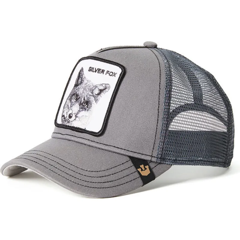 cepur-izliekta-truckeris-peleks-snapback-silver-the-farm-no-goorin-bros
