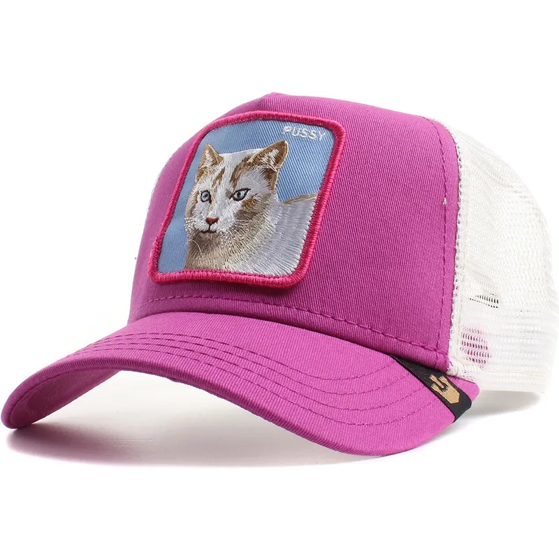 cepur-izliekta-truckeris-roza-snapback-bite-back-the-farm-no-goorin-bros