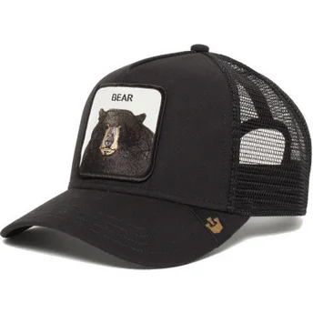 cepur-izliekta-truckeris-melns-snapback-black-bear-the-farm-no-goorin-bros