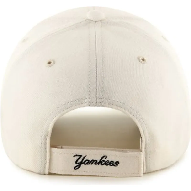 cap-izliekta-cream-adjustable-strap-no-new-york-yankees-mlb-no-47-brand