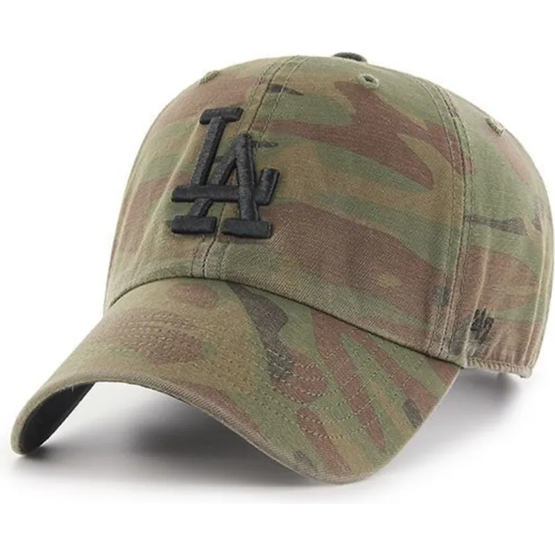 cap-izliekta-camouflage-adjustable-strap-negro-no-los-angeles-dodgers-mlb-no-47-brand