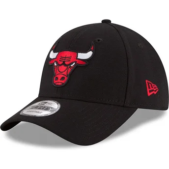 gorra-curva-negra-ajustable-9forty-the-league-de-chicago-bulls-nba-de-new-era