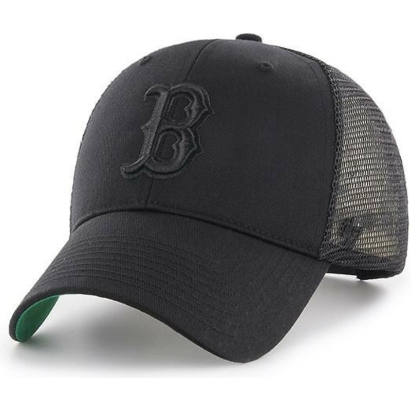 47-brand-schwarzes-logo-boston-red-sox-mlb-mvp-branson-trucker-cap-schwarz