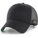 cepur-izliekta-truckeris-melns-snapback-no-chicago-white-sox-mlb-no-47-brand