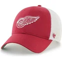 cepur-izliekta-truckeris-sarkans-snapback-no-detroit-red-wings-nhl-no-47-brand