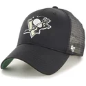cepur-izliekta-truckeris-melns-snapback-no-pittsburgh-penguins-nhl-no-47-brand