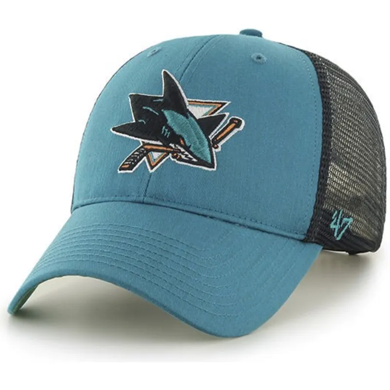 cepur-izliekta-truckeris-zals-snapback-no-san-jose-sharks-nhl-no-47-brand