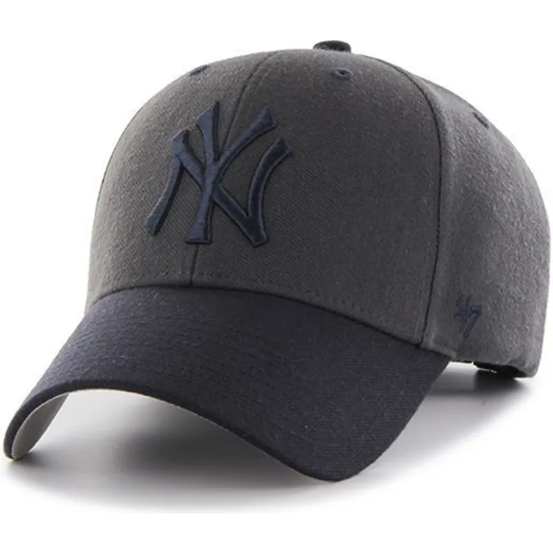 cepur-izliekta-melns-regulejams-no-new-york-yankees-mlb-no-47-brand