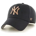 cepur-izliekta-melns-regulejams-bronce-no-new-york-yankees-mlb-no-47-brand
