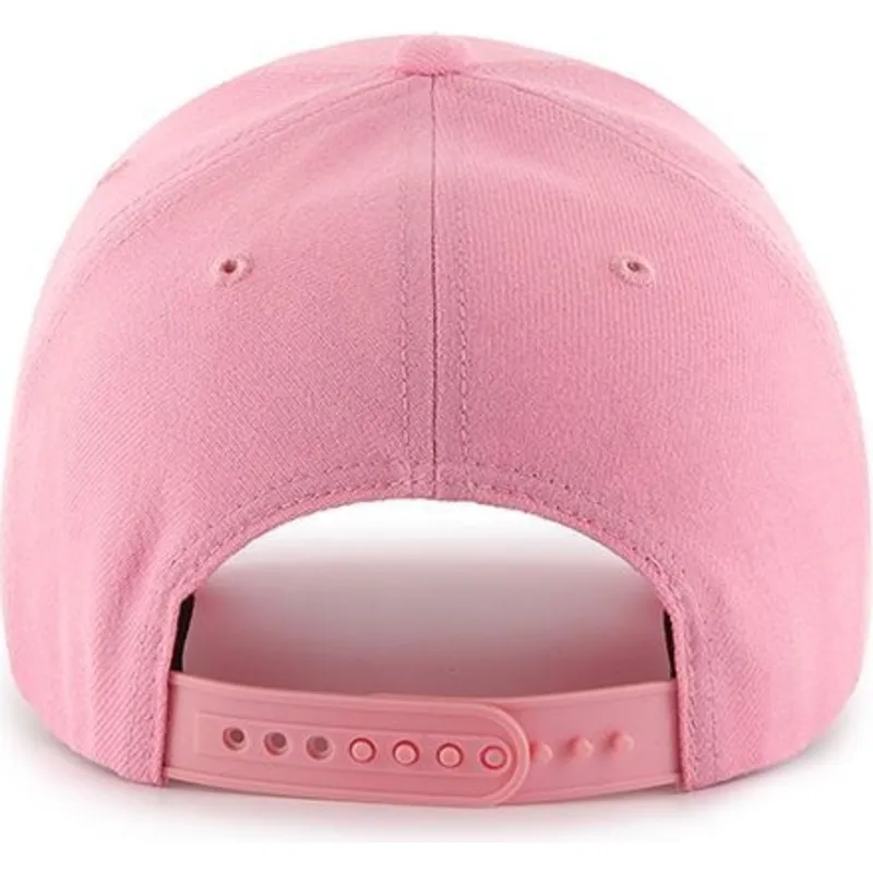 cepur-izliekta-roza-snapback-no-new-york-yankees-mlb-no-47-brand