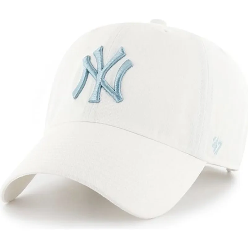 cepur-izliekta-balts-regulejams-no-new-york-yankees-mlb-no-47-brand