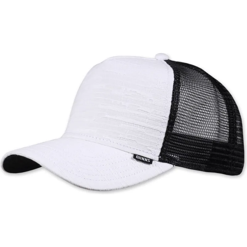 cepur-izliekta-truckeris-balts-snapback-bigseer-no-djinns
