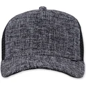 cepur-izliekta-truckeris-melns-snapback-jaspeada-colored-linen-no-djinns