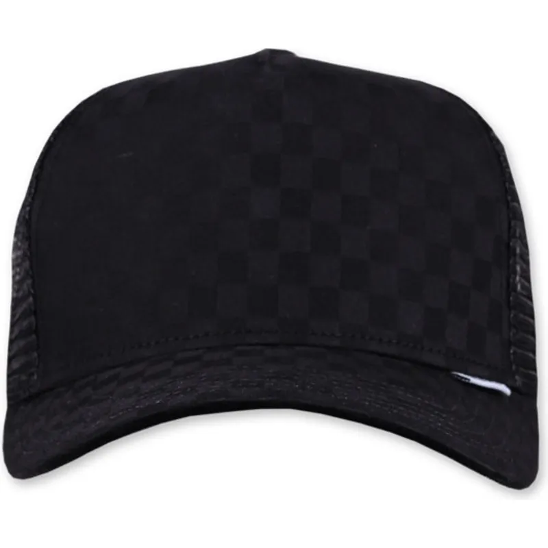 cepur-izliekta-truckeris-melns-snapback-a-cuadros-tie-check-no-djinns