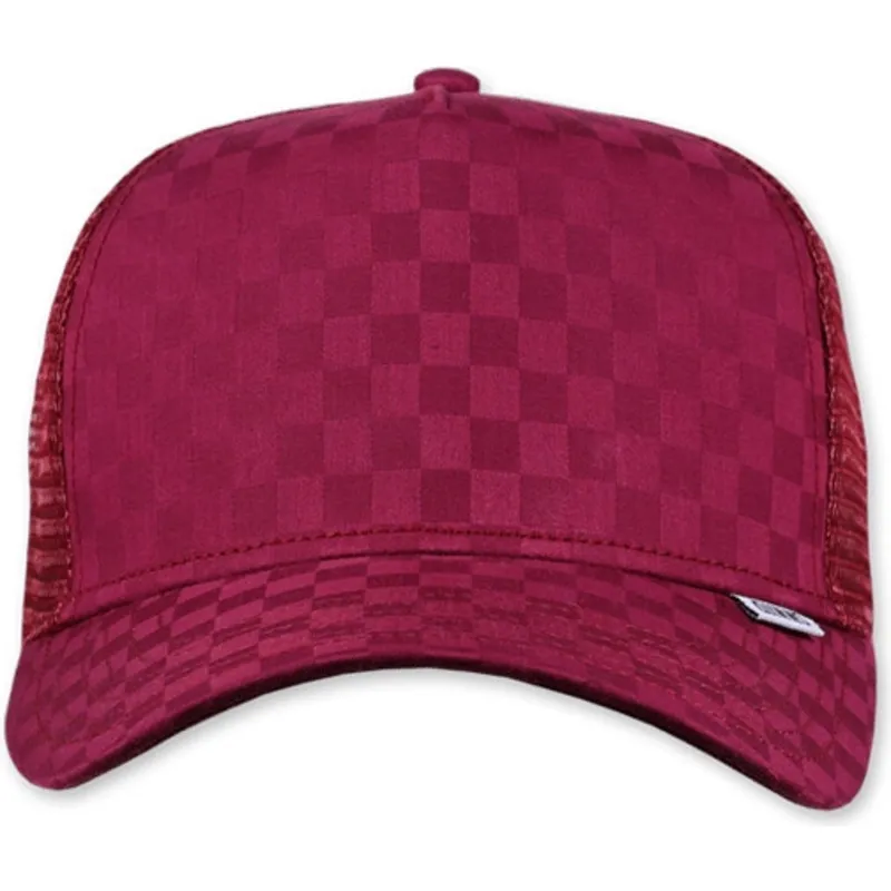 cepur-izliekta-truckeris-sarkans-snapback-a-cuadros-tie-check-no-djinns