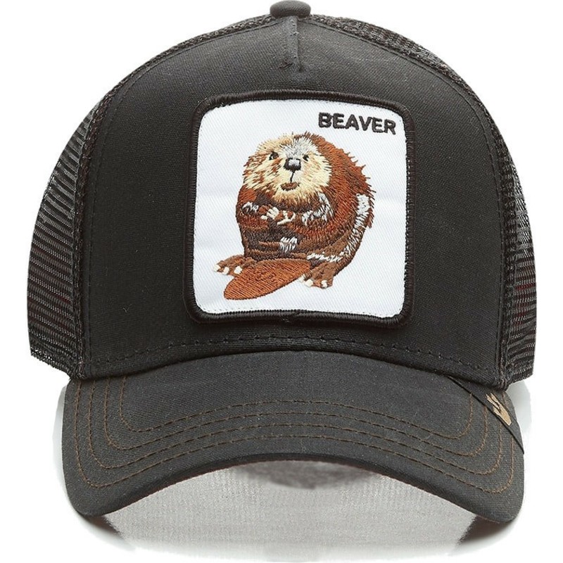 goorin-bros-beaver-waxed-trucker-cap-schwarz